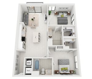 Two bedroom Model
